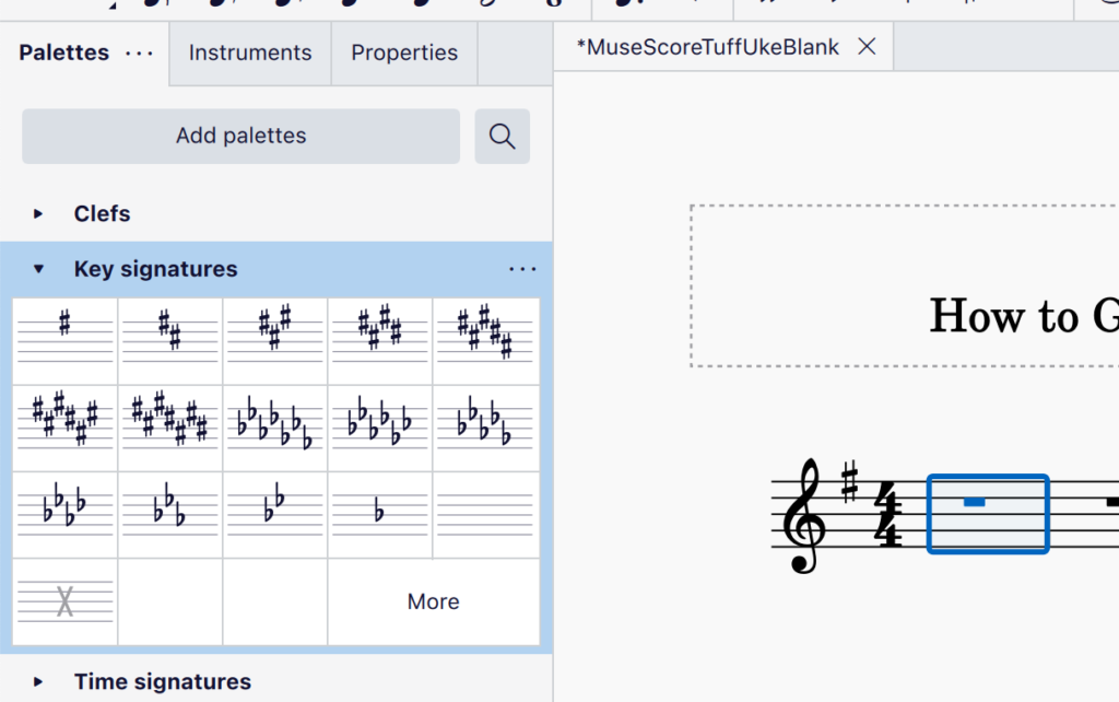 MuseScoreKeySignature