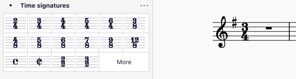 MuseScoreTimeSignature